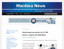 Tablet Screenshot of macdatanews.com